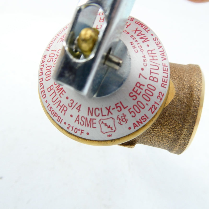 CASH ACME NCLX-5L 18821-0150G 150PSI 3/4" NSMP