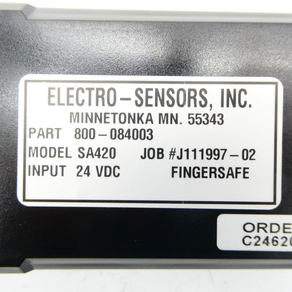 ELECTRO-SENSORS 800-084003 SA420 24VDC NSNP