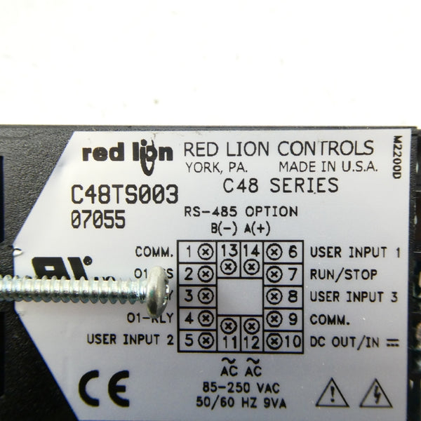 RED LION CONTROLS C48TS003 85-250VAC NSMP
