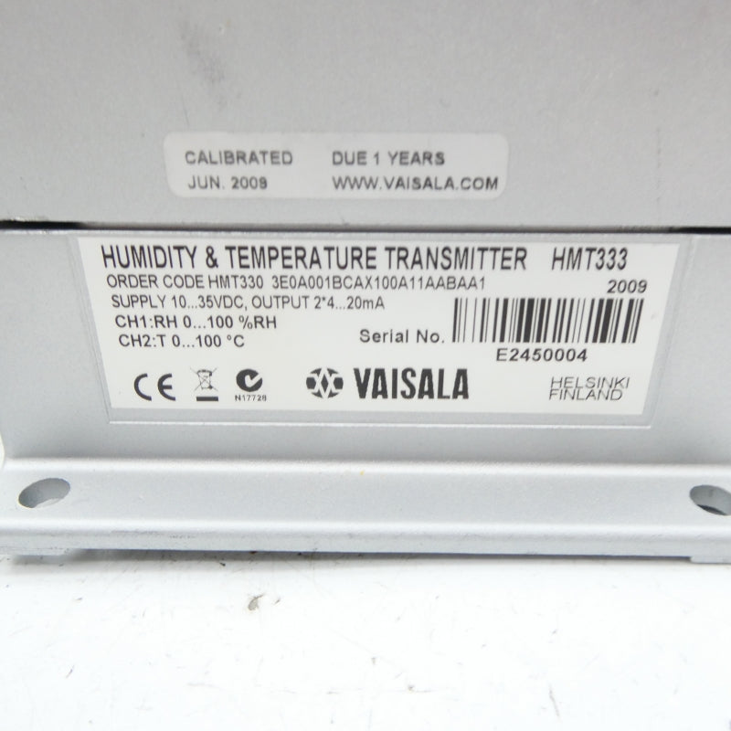 VAISALA HMT333 HMT330 3E0A001BCAX100A11AABAA1 10-35VDC NSNP