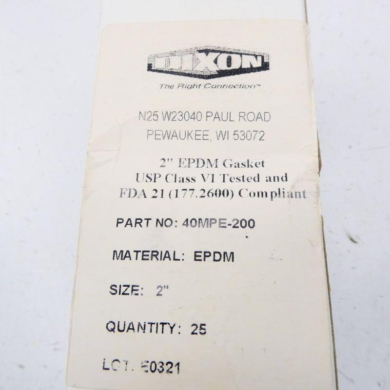 DIXON 40MPE-200 (PKG OF 15) NSMP