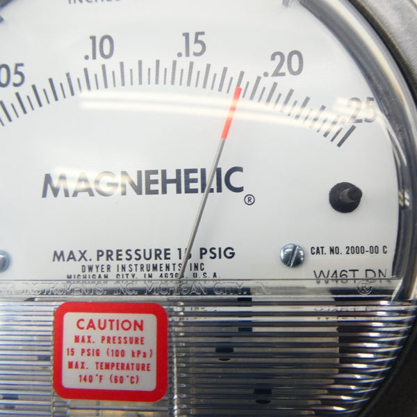 DWYER 2000-00C 15PSI 0-.25 NSMP
