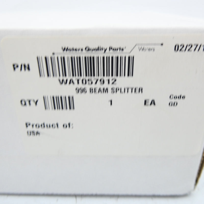 WATERS QUALITY PARTS WAT057912 NSMP