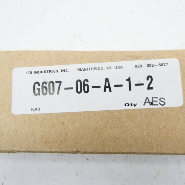 LDI INDUSTRIES G607-06-A-1-2 NSMP