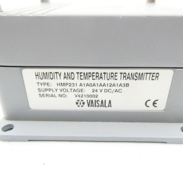 VAISALA HMP231 A1A0A1AA12A1A3B 24VAC/DC NSNP