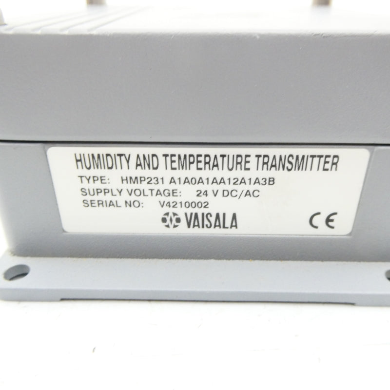 VAISALA HMP231 A1A0A1AA12A1A3B 24VAC/DC NSNP