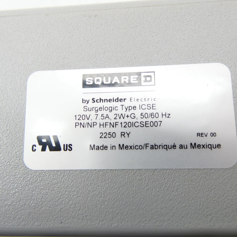 SQUARE D HFNF120ICSE007 120V 7.5A NSNP