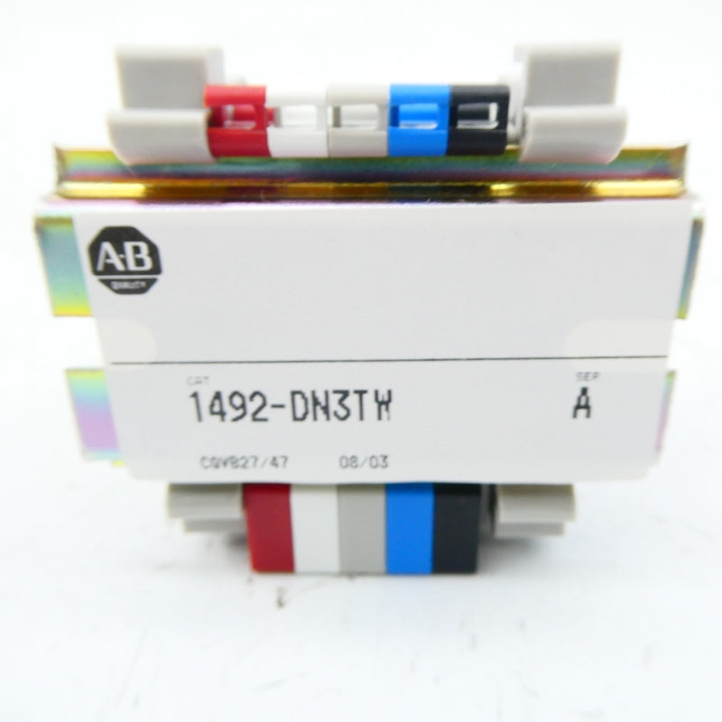 ALLEN BRADLEY 1492-DN3TW SER. A (WH) NSMP
