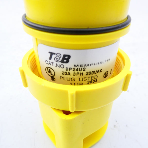 THOMAS & BETTS 9P24U2 250VAC 20A NSMP