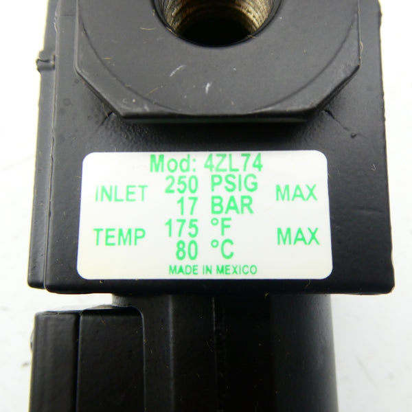 SPEEDAIRE 4ZL74 250PSI 3/8" NSMP