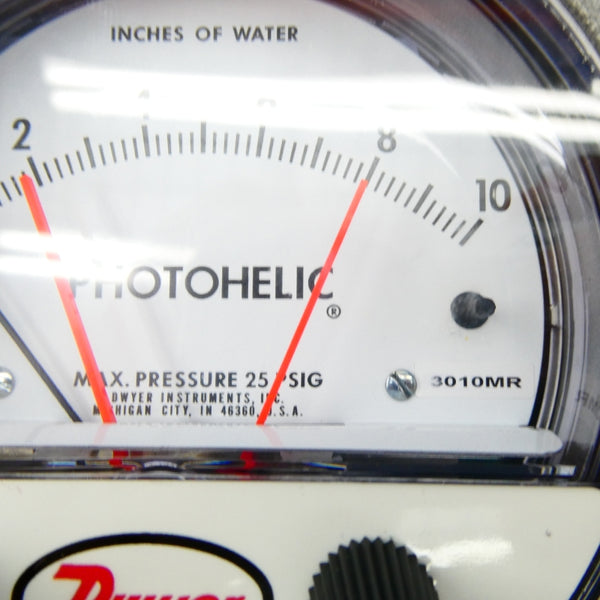 DWYER 3010MR 25PSI 0-10 NSMP