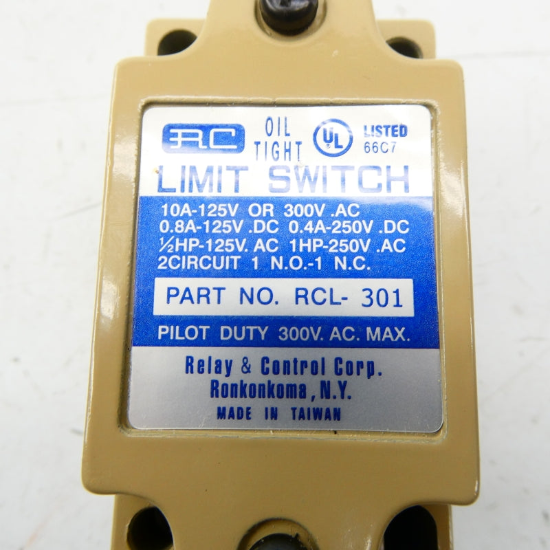 RC RCL-301 300VAC (AS PICTURED) NSNP