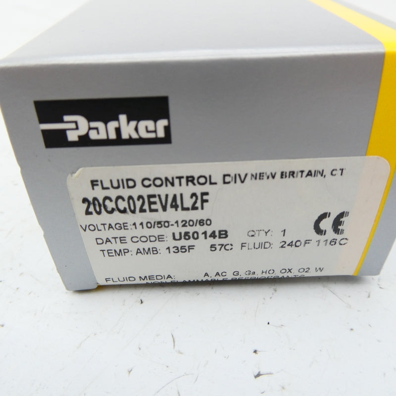 PARKER 20CC02EV4L2F 110/120V NSFS