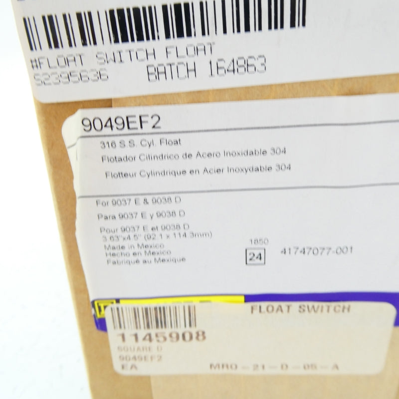 SQUARE D 9049EF2 NSFS