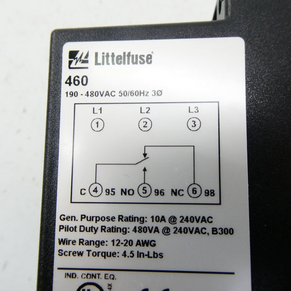 LITTELFUSE 460 190-480VAC NSMP