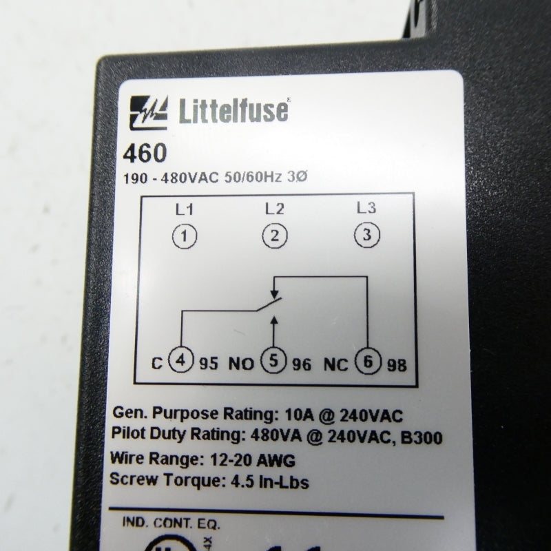 LITTELFUSE 460 190-480VAC NSMP