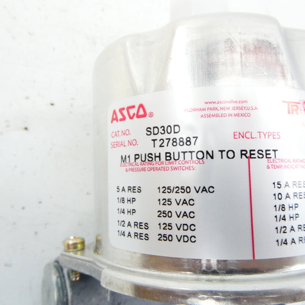 ASCO SD30D 125/250VAC 5A NSMP