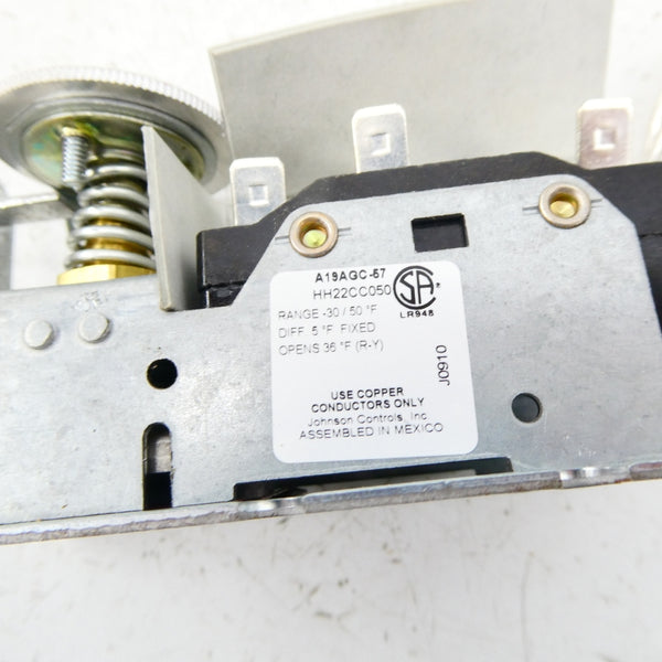 FACTORY AUTHORIZED PARTS HH22CC050 A19AGC-57 30/50'F NSMP