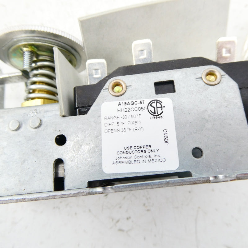 FACTORY AUTHORIZED PARTS HH22CC050 A19AGC-57 30/50'F NSMP