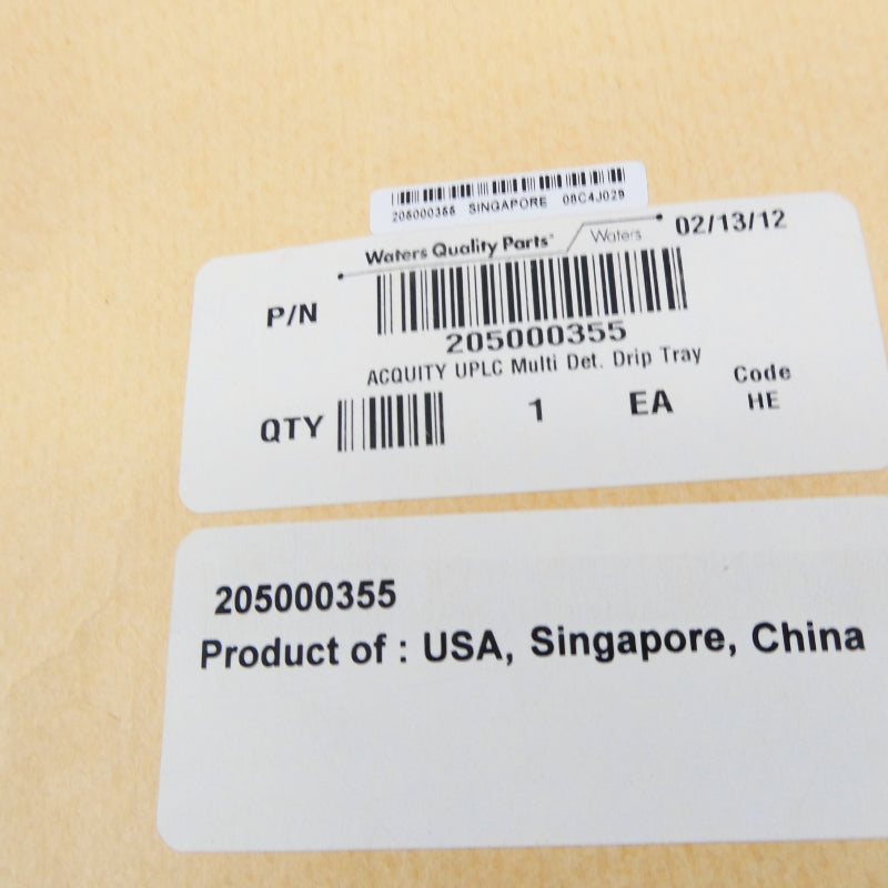 WATERS QUALITY PARTS 205000355 NSFS