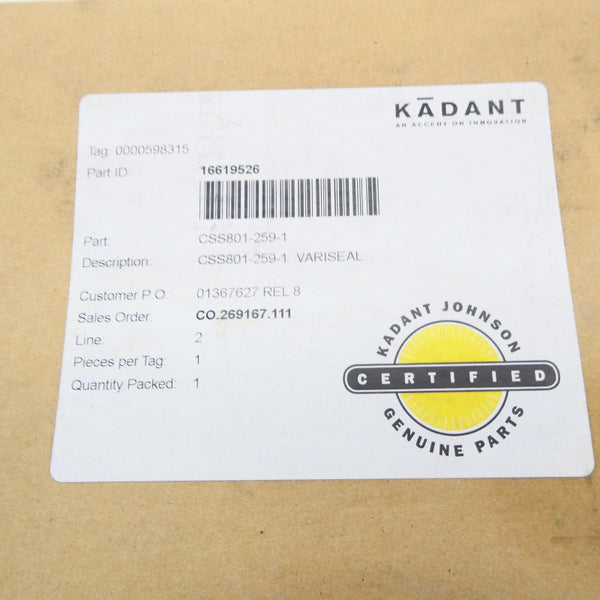KADANT CSS801-259-1 NSFS