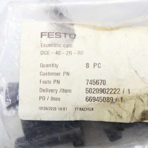 FESTO DGE-40-ZR-RF 745670 (PKG OF 8) NSMP
