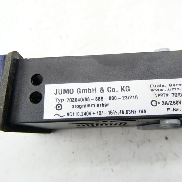 JUMO 702040/88-888-000-23/210 110/240VAC NSNP