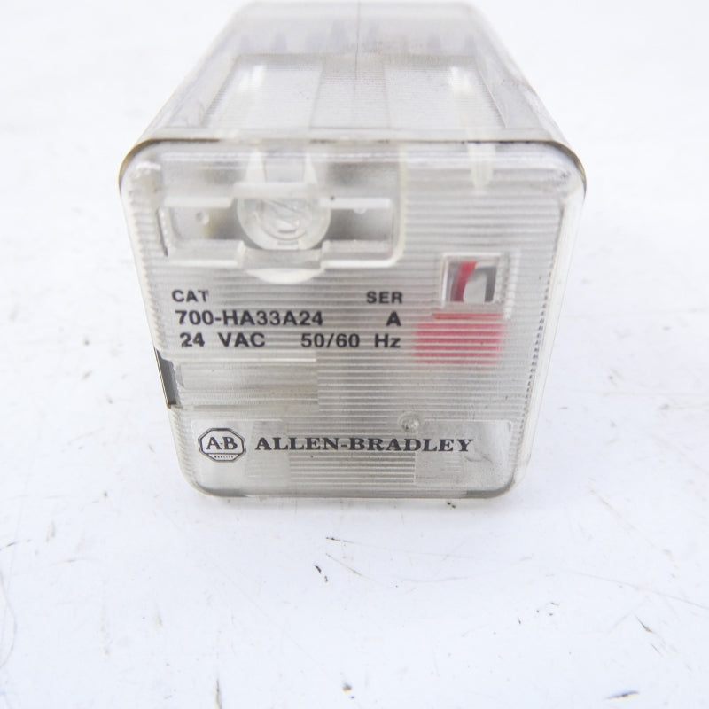 ALLEN BRADLEY 700-HA33A24 SER. A 24VAC 10A (BK/YL) NSMP