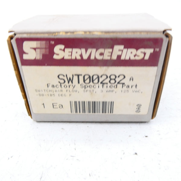 SERVICE FIRST SWT00282 125VAC 3A -80-185'F NSMP