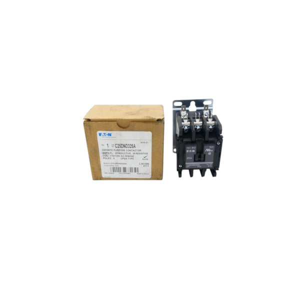 EATON C25DND325A SER. E1 110/120VAC 25A NSMP