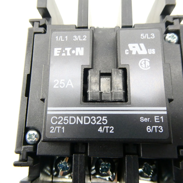 EATON C25DND325A SER. E1 110/120VAC 25A NSMP