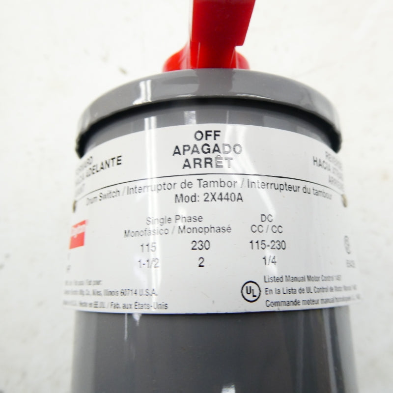 DAYTON 2X440 115-230V NSMP