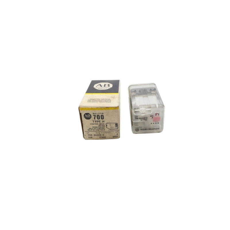 ALLEN BRADLEY 700-HA32Z12 SER. A 12VDC 10A (BK/YL) NSMP
