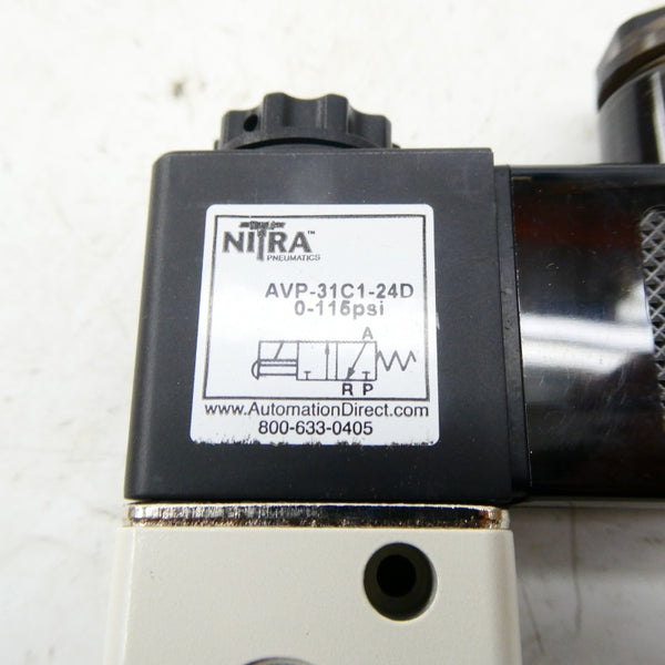 NITRA AVP-31C1-24D 24VDC 115PSI NSMP