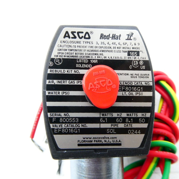 ASCO EF8016G1 110/120V NSMP