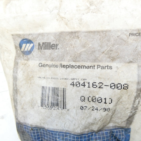 MILLER 404162-008 24VAC 60PSI NSMP