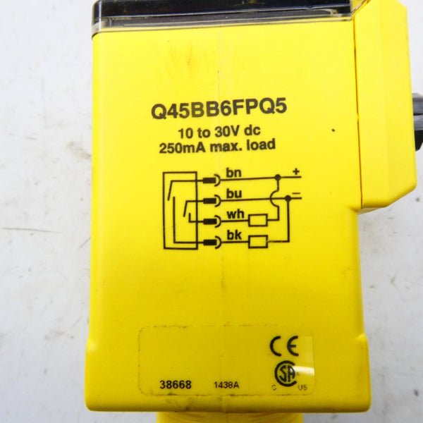 BANNER ENGINEERING Q45BB6FPQ5 38668 10-30VDC NSMP