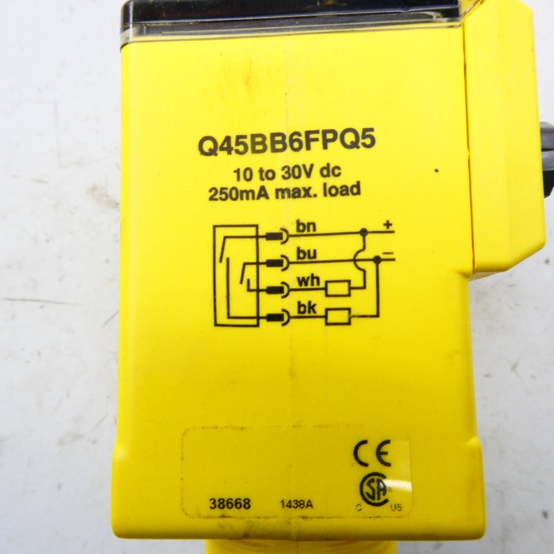 BANNER ENGINEERING Q45BB6FPQ5 38668 10-30VDC NSMP