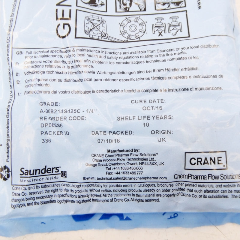 CRANE A-008214S425C 1/4" NSMP