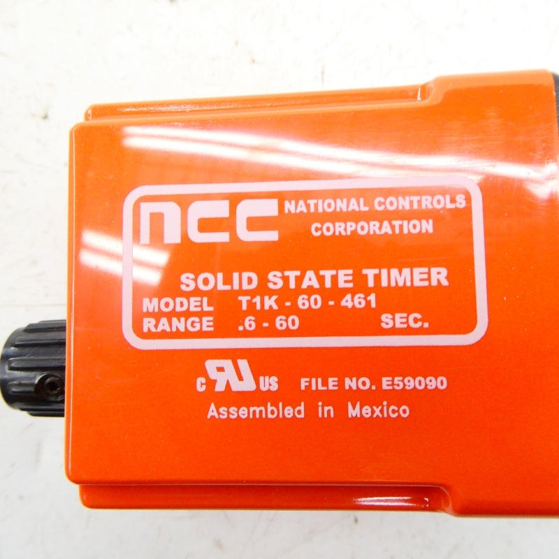 NCC T1K-60-461 120VAC .6-60S NSMP