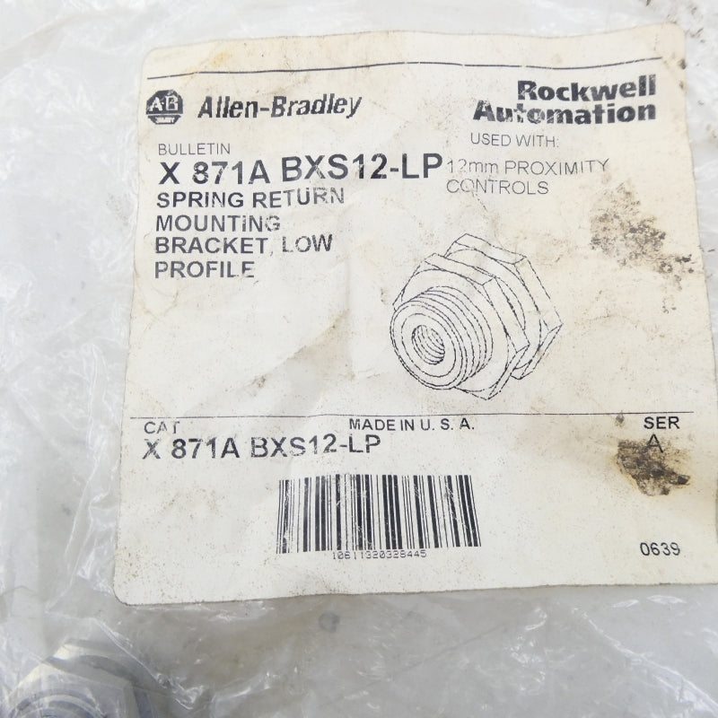 ALLEN BRADLEY X871ABXS12-LP SER. A NSMP