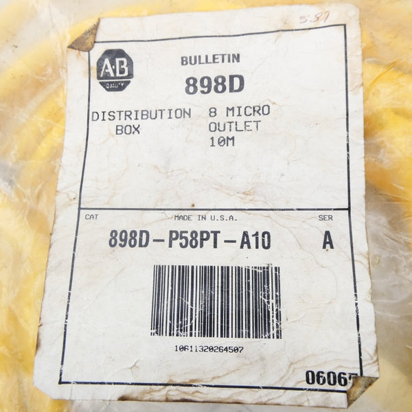 ALLEN BRADLEY 898D-P58PT-A10 SER. A NSMP