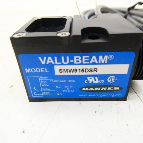 BANNER ENGINEERING SMW915DSR 26166 12-28VAC/DC NSMP