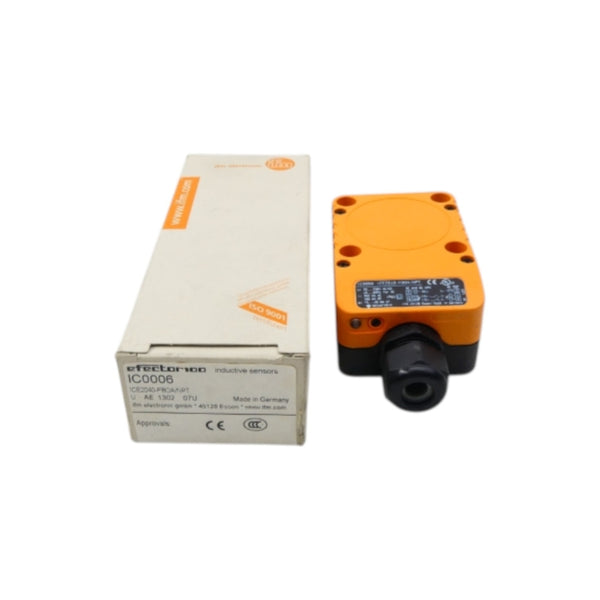 IFM EFECTOR IC0006 ICE2040-FBOA/NPT 20-250VAC/DC NSMP