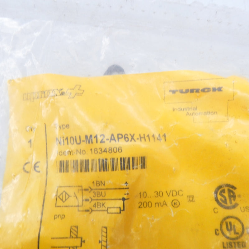 TURCK NI10U-M12-AP6X-H1141 1634806 10-30VDC NSMP
