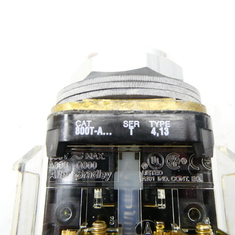 ALLEN BRADLEY 800T-A9B SER. T NSNP