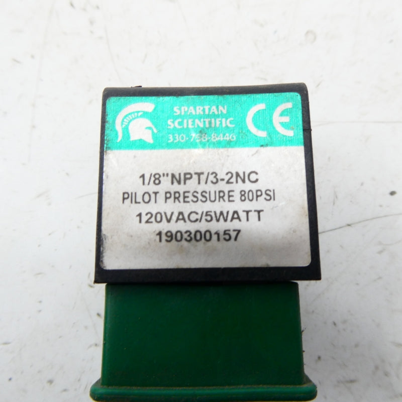 SPARTAN SCIENTIFIC 190300157 120VAC 80PSI NSNP