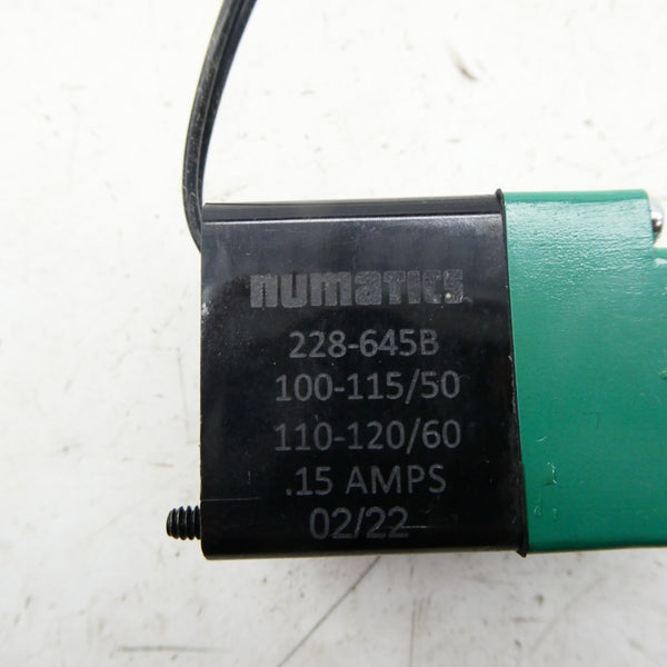 NUMATICS 228-645B 100-115/110-120V .15A (AS PICTURED) NSNP