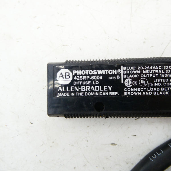 ALLEN BRADLEY 42SRP-6006 SER. B 20-264VAC/DC NSNP