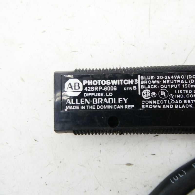 ALLEN BRADLEY 42SRP-6006 SER. B 20-264VAC/DC NSNP